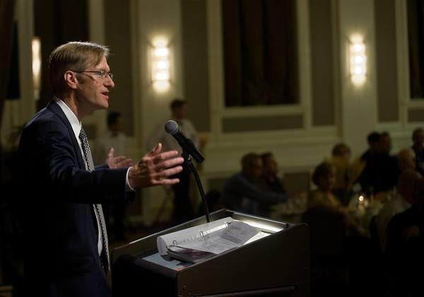 Current Portland Mayor Ted Wheeler (pictured above) assumed office in 2017 and is competing for a second term.