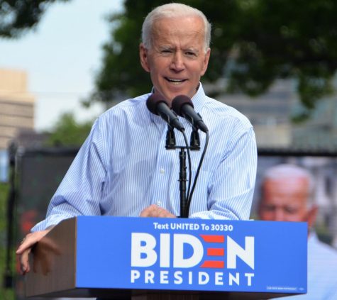 Former Vice President Joe Bidens kickoff rally for his 2020 Presidential campaign. Link to original image: https://commons.wikimedia.org/wiki/File:Joe_Biden_kickoff_rally_May_2019.jpg 