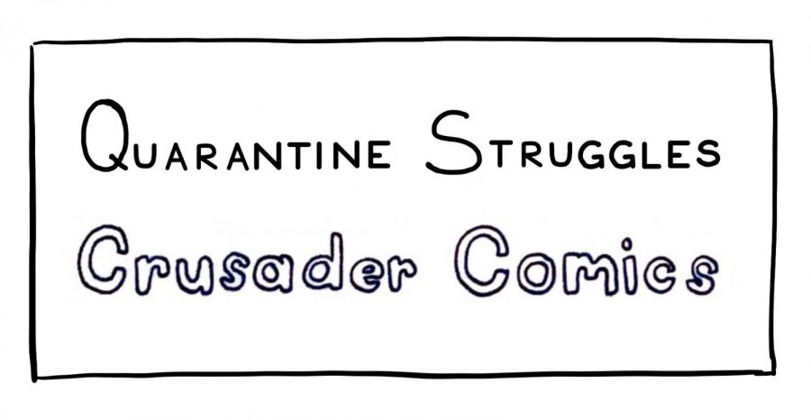 Crusader Comics & Quarantine Struggles: The Scrapbooking Edit