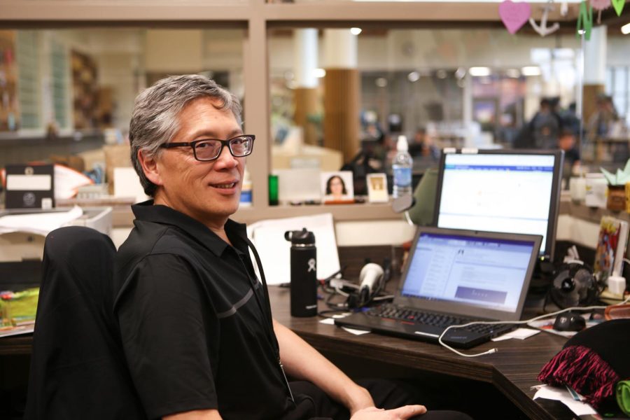 Library Director Mr. Lum left Jesuit after 19 years at the end of January.