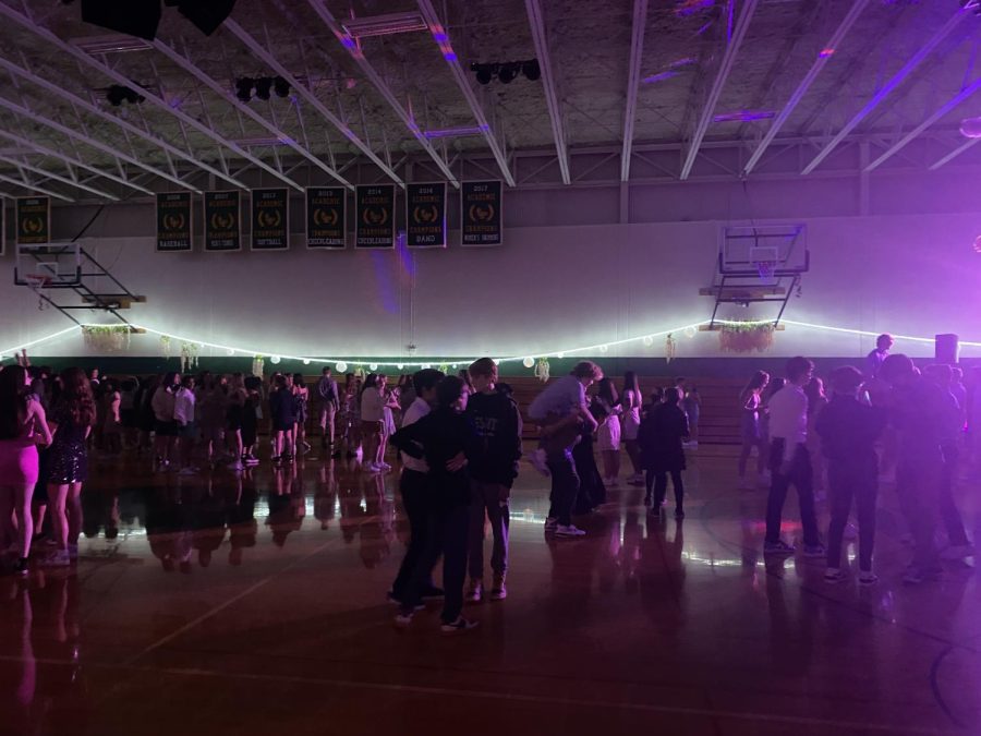 Students at the Spring Blossom Dance