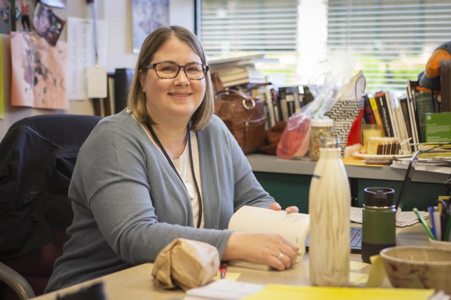English Teacher Megan Mathes to leave Jesuit after 12 years of teaching. 