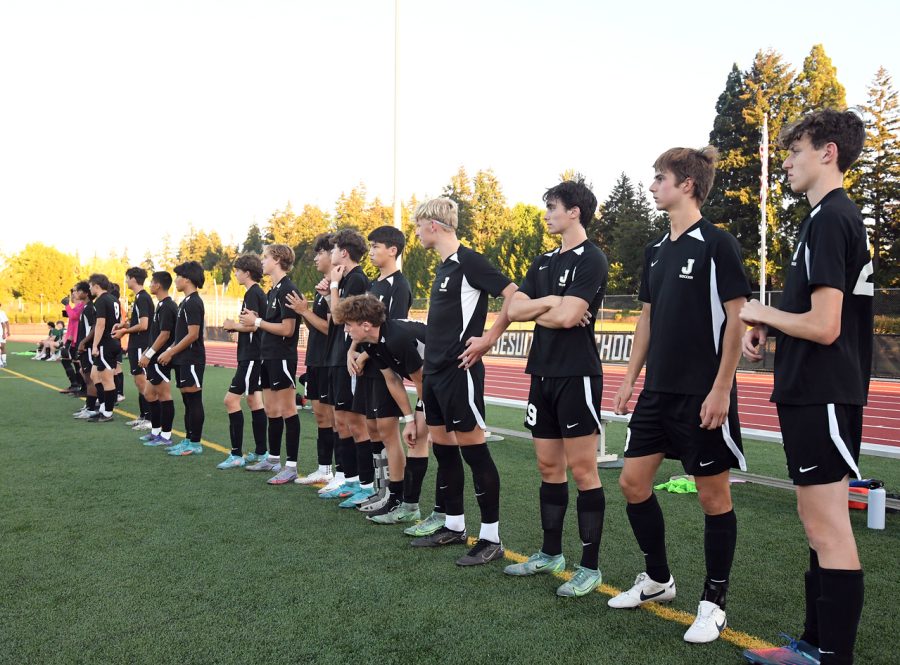Jesuit lost their last non-league game of the season against Lincoln 3-1 on Monday night. 