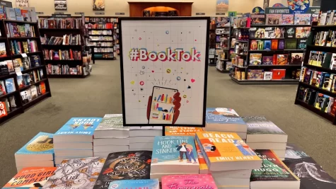 Bookstores such as Barnes & Noble have revealed the impact of social media trend #BookTok by displaying popular books.
