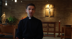 Fr. Krause speaks with Matias Crespo about the Catholic Social Teaching approach to people suffering from houselessness.