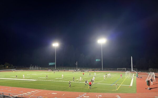 Jesuit defeated Sherwood on Cronin Field with a 6-0 win. Abby Cox scored 3 goals in the victory.