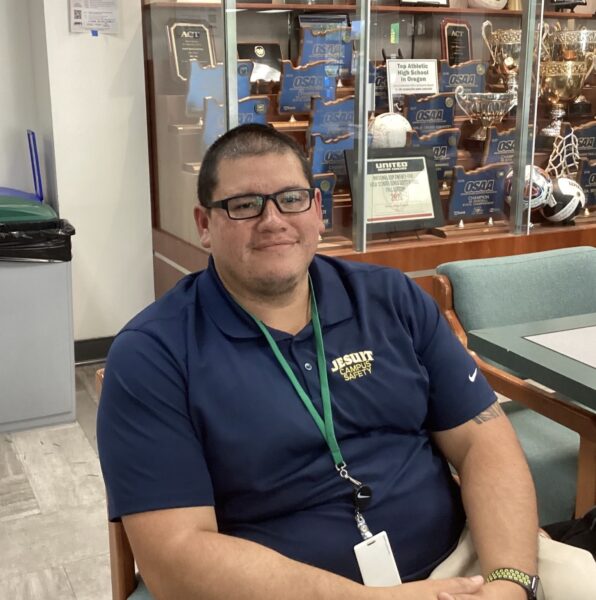 Mr. Dominguez is the new evening security guard. Prior to Jesuit, he has had 10 years of experience.