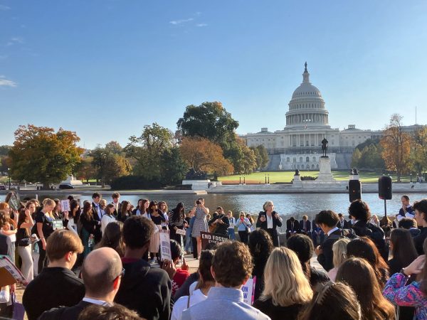 Students attended the IFTJ conference held annually in Washington DC.
