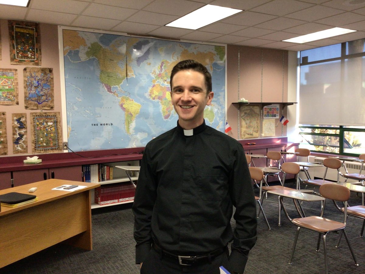 Fr. Krouse once worked in the White House before finding his calling as a Jesuit.