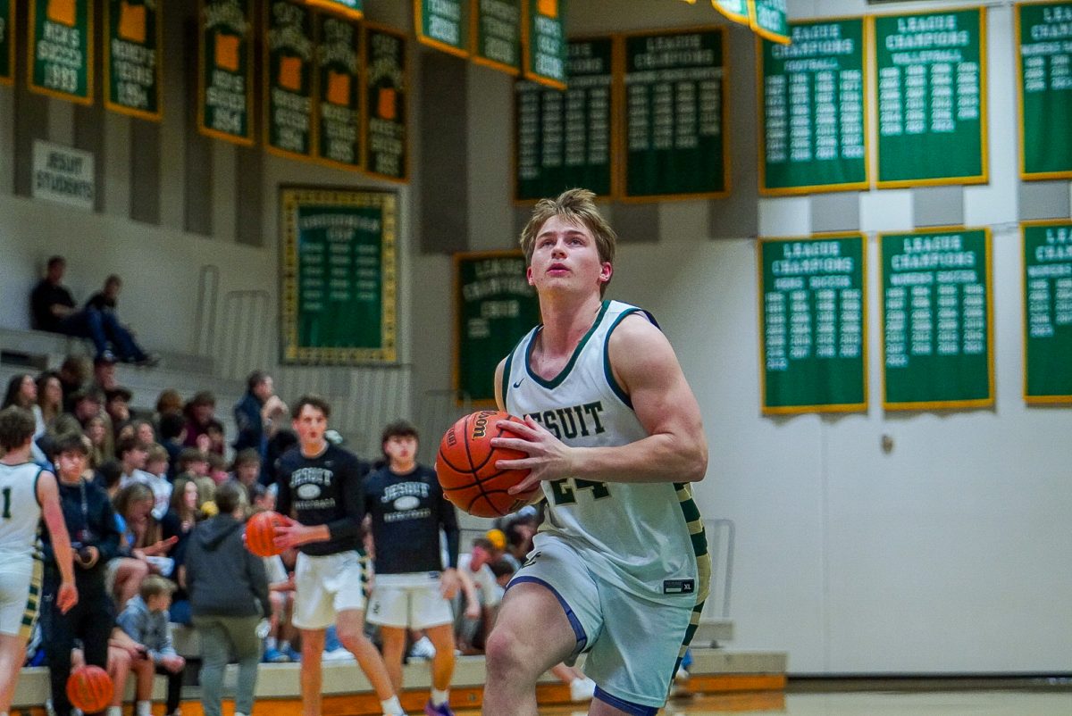 Treynor Cleeland has seen an uncommon rise from almost not playing basketball to starting the season on JV and most recently scoring 10 points in the first round of OSAA 6A playoffs.