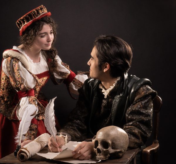 Costuming shares center stage with actors in Shakespeare in Love. 