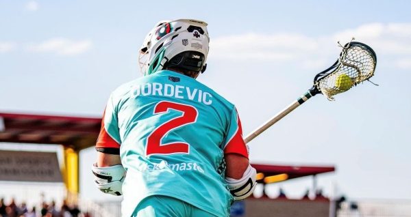 Tucker Dordevic, a 2017 Jesuit Graduate, now plays outdoor lacrosse professionally for the Whipsnakes Lacrosse Club after successful a successful and proficient lacrosse career in college (courtesy Tucker Dordevic)