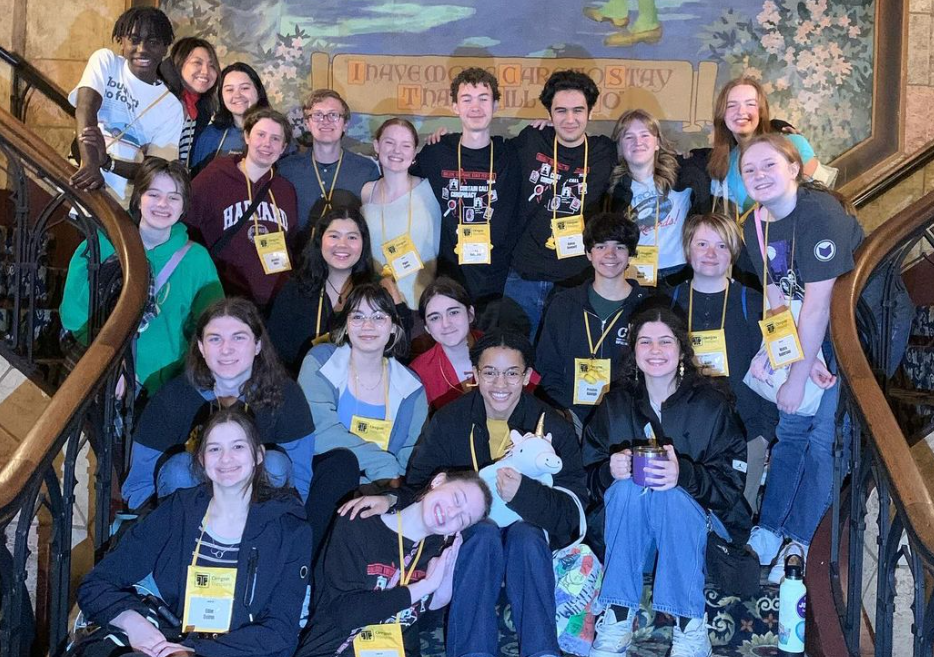 Jesuit Drama Club traveled to Salem, Oregon to compete in the State Drama Competition (photo courtesy Instagram @jesuitdramaclub)