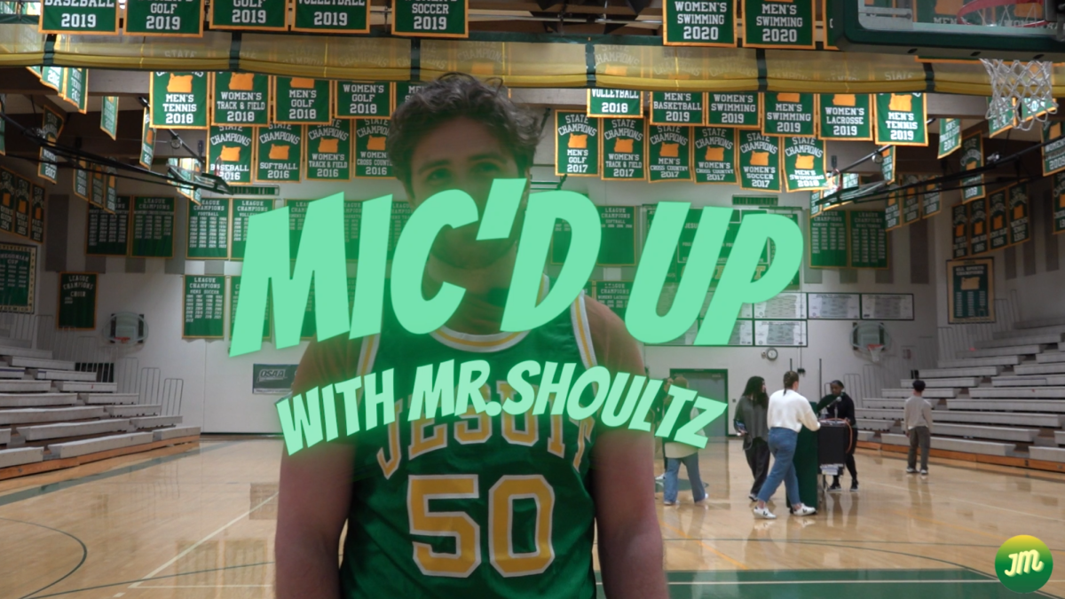 VIDEO: Micd Up Mr. Shoultz in the Faculty vs. Students basketball game