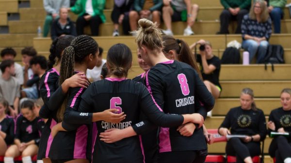 Volleyball repeats as State Champions, beating Oregon City