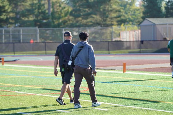 Jesuit welcomed two trainers this fall to work with head trainer Bryce Gillespie. 