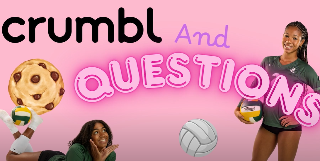 VIDEO: Crumbl & Questions with volleyball