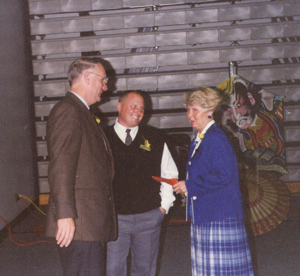 Jerry with Dick Gedrose and Shirley Poppy